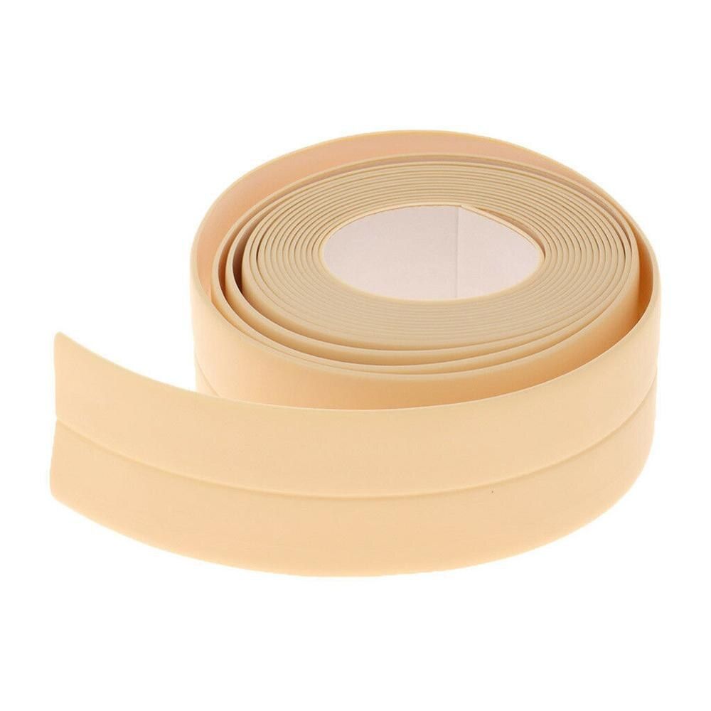 3.2M Kitchen Sink Waterproof Mildew Strong Self-adhesive Tape Bathroom Toilet Crevice Strip Repair seal Wall Sealing Tapes PVC