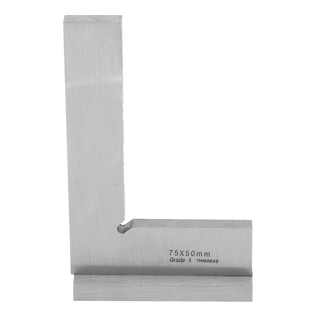 Machinist Square steel high precision carbon Flat 90 degrees Right angle ruler design tool engineer with seats