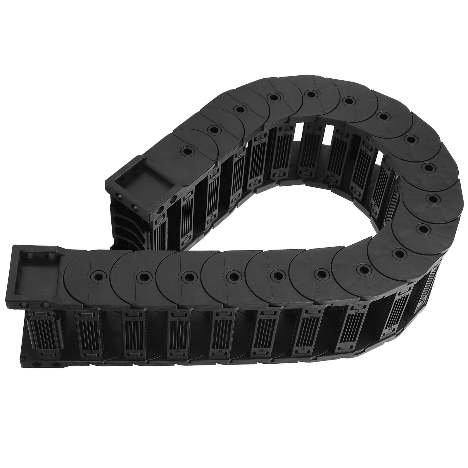 Cable Chain Nylon Wire Carrier Practical 1Meter/0.7 Meters for Engraving Machine Protection Accessories -25~100℃ Cnc