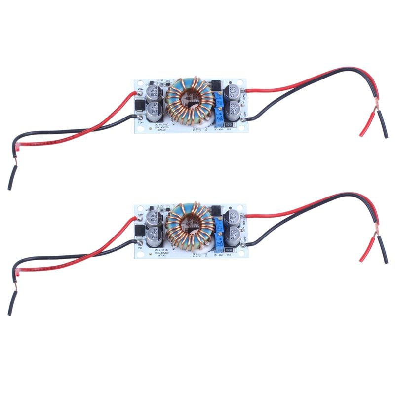 2X 250W Boost Converter DC/DC 8.5-48V to 12-50V Output Step-Up Module Mobile Power Supply Max 10A