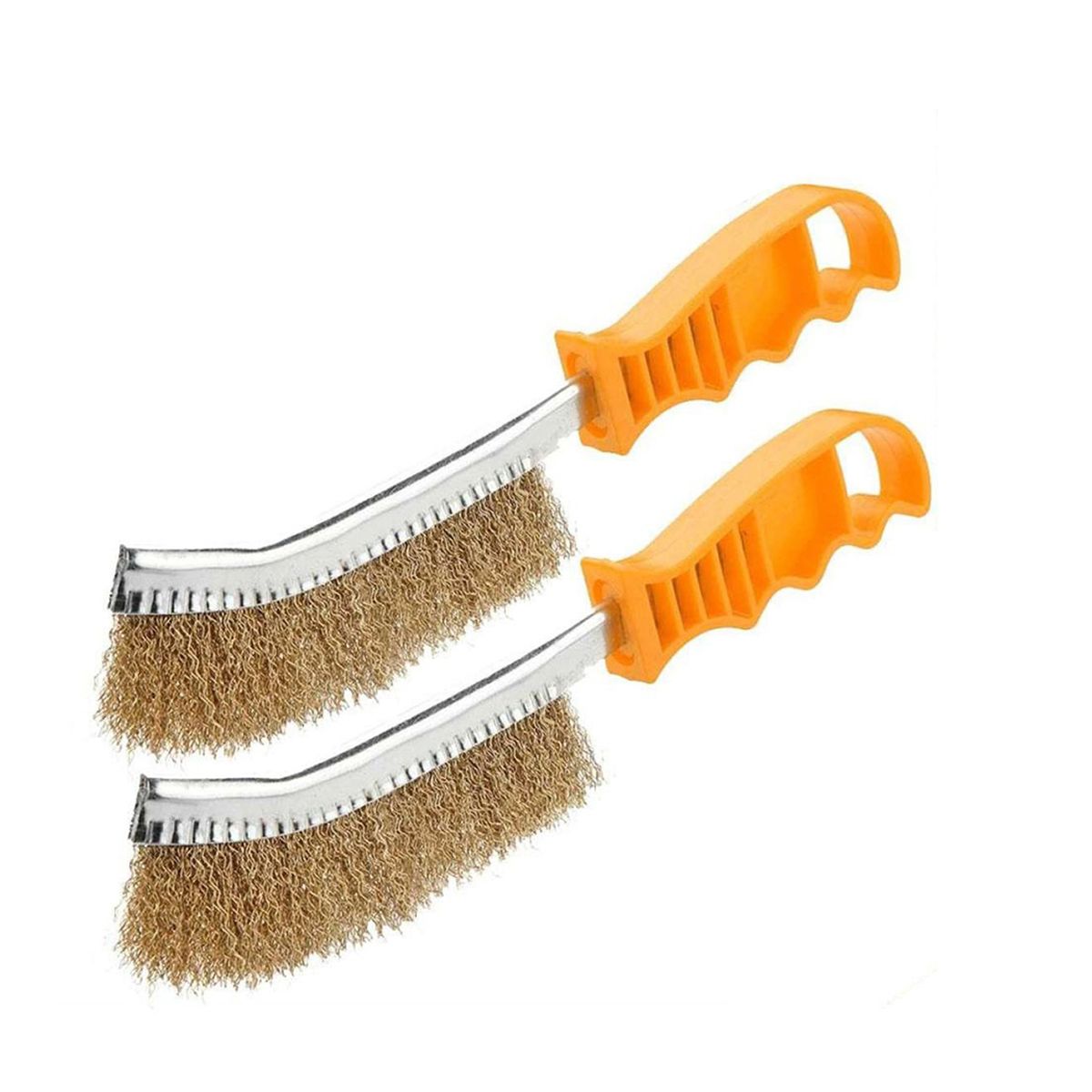 TOLSEN (2pcs) Universal Stainless Steel Wire Brush, 10" (250mm) 32060