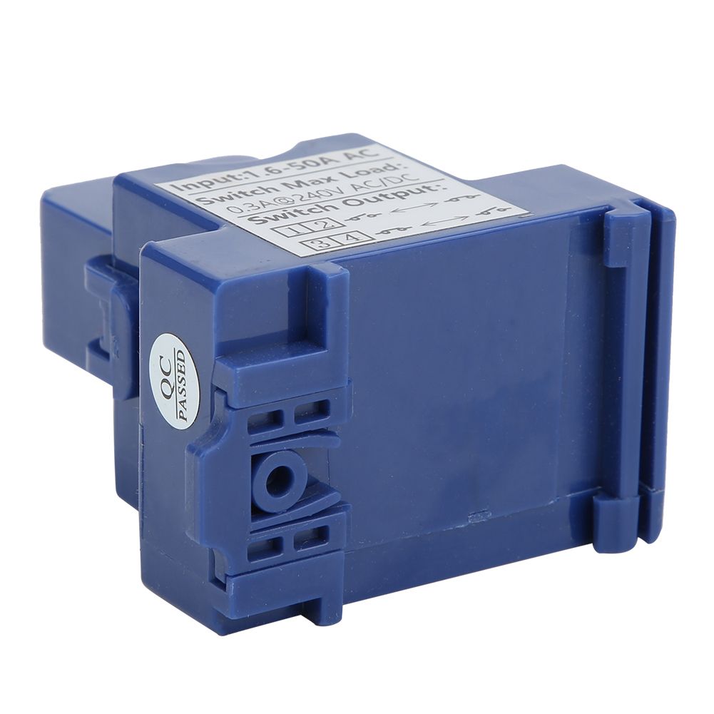 Rail Mounted 1.6-50A Input Current Transformer 0.3A 240V /DC LED Status