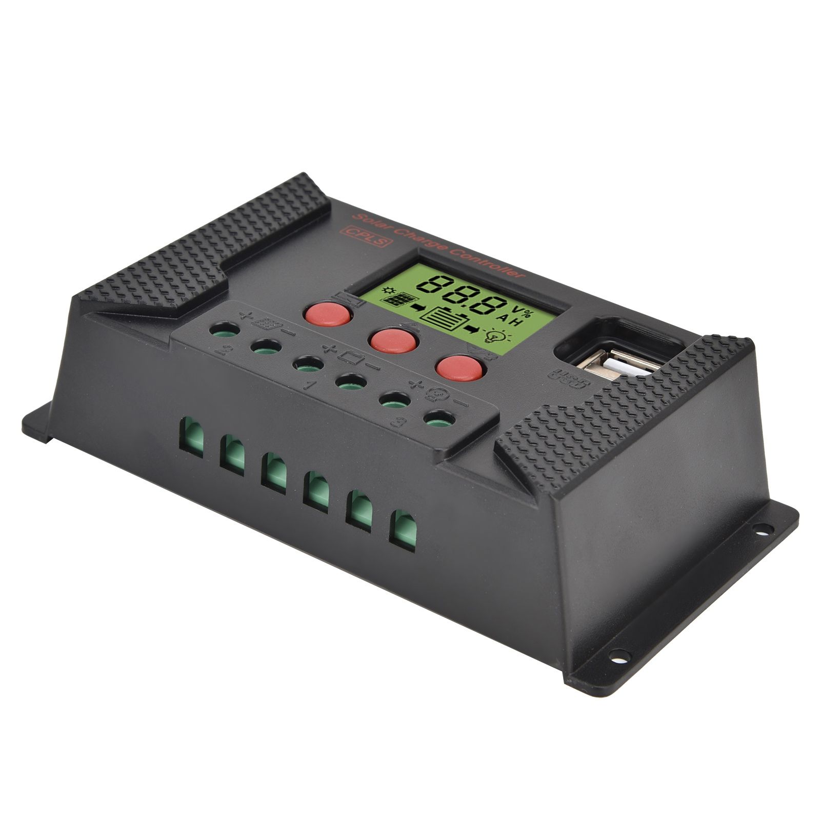 Solar Charge Controller 20A PWM 12V/24V Automatic Panel Regulator