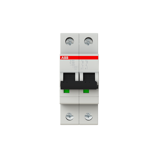 ABB Miniature Circuit Breaker DP-S202-C, 50Amp