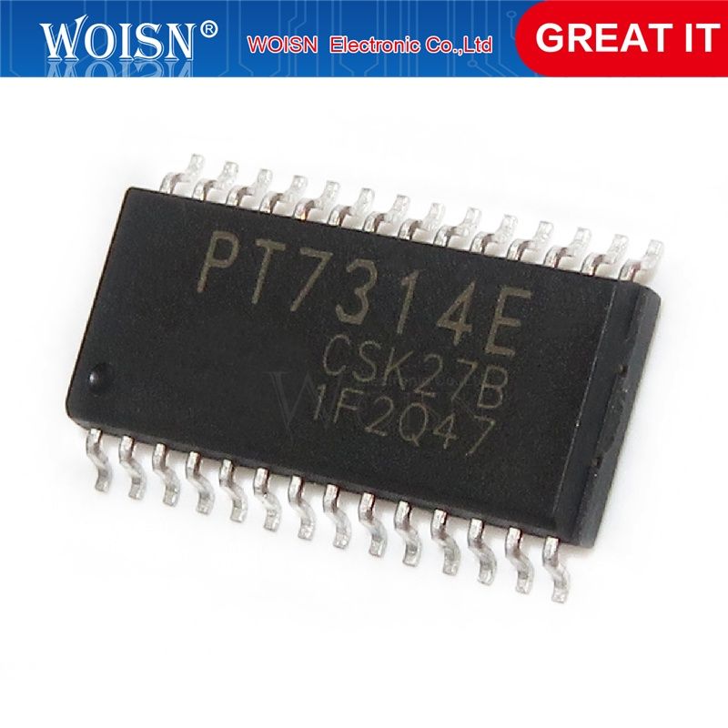 5 pcs/lot PT7314E PT73I4E PT7314 SC7314S SOP-28 In Stock