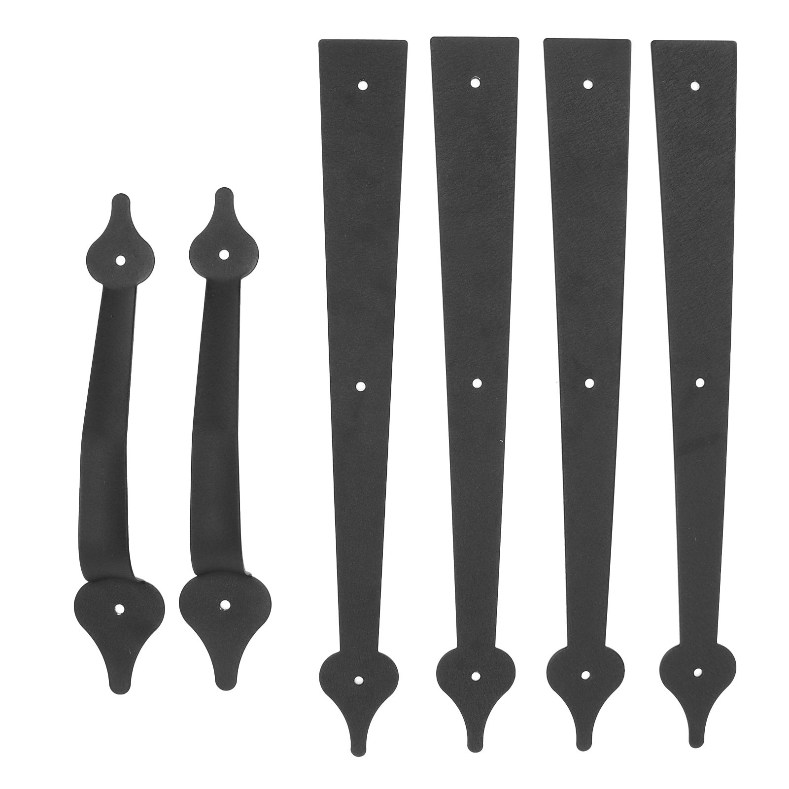 Carbon Steel Garage Door Handle Decorative Hinge for Shed Cabinet