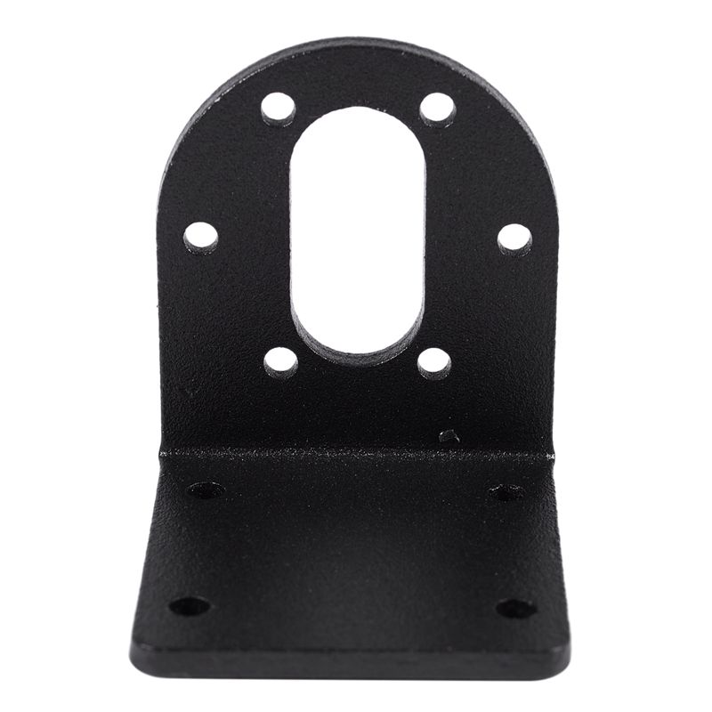 37mm DC Geared Motor Mounting Bracket Holder + 6mm Hex Coupling Black+Gold
