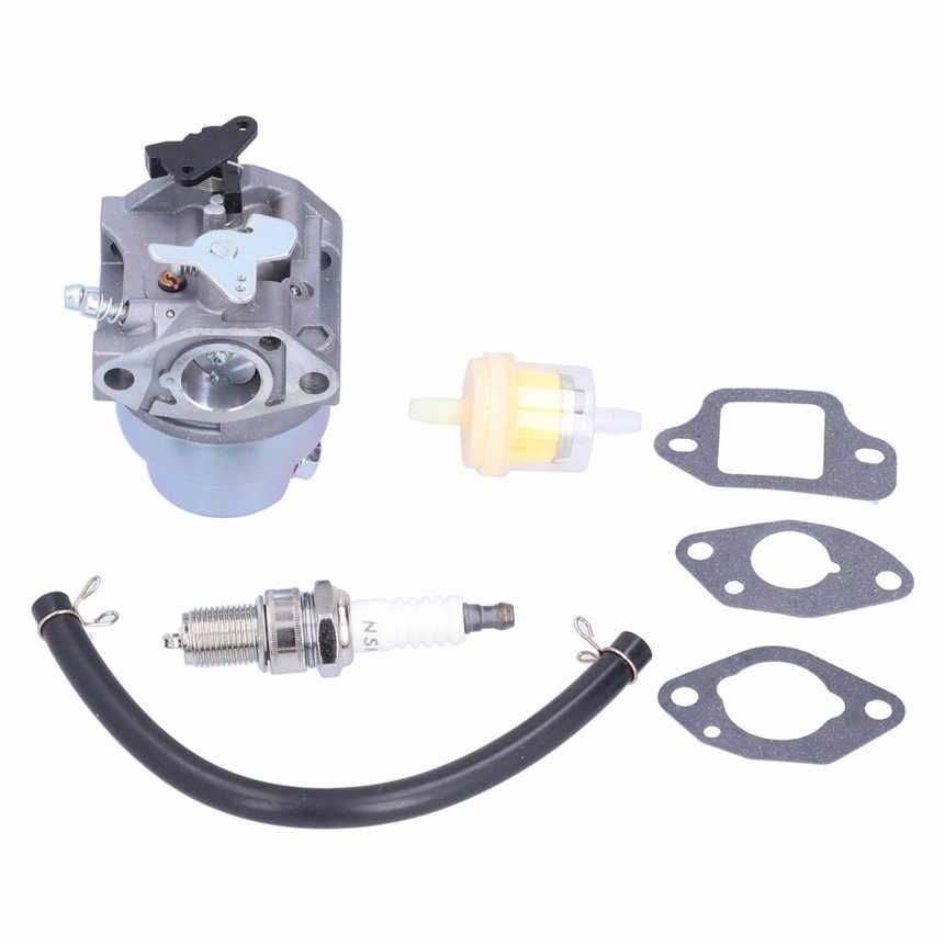 Carburetor Gasket Sparking Plug Fuel Filter Kit for HRT216 HRR216 GCV160a HRS216 GCV160 Lawn Mower