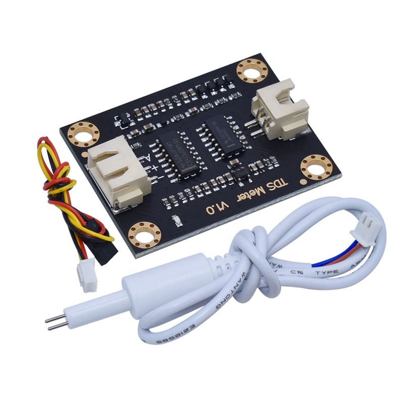JAERBEE Water Conductivity Analog TDS Sensor Module Tester Liquid Detection Water Quality Monitoring Meter for Arduino 3.3-5.5V