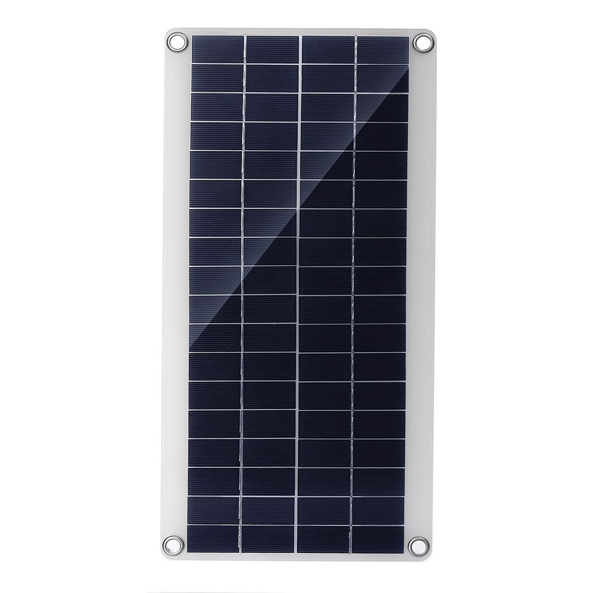 Accessories 25W Polysilicon Solar Panel Double DC/USB Charging with Clip + 4 x Suckers Camping Traveling Outdoor