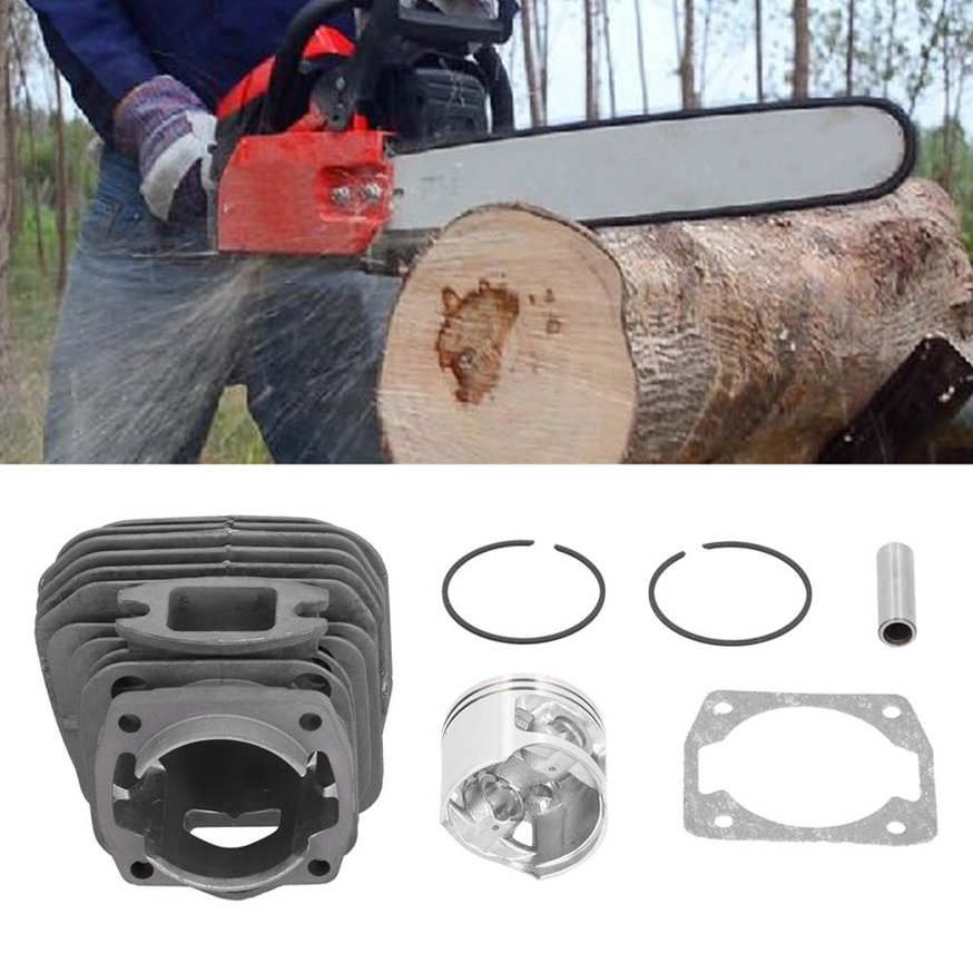 Assembly 45.2mm Gasket Rings Pin Clips Set Replacement for 5800 58cc Gasoline Chainsaw Spare Parts