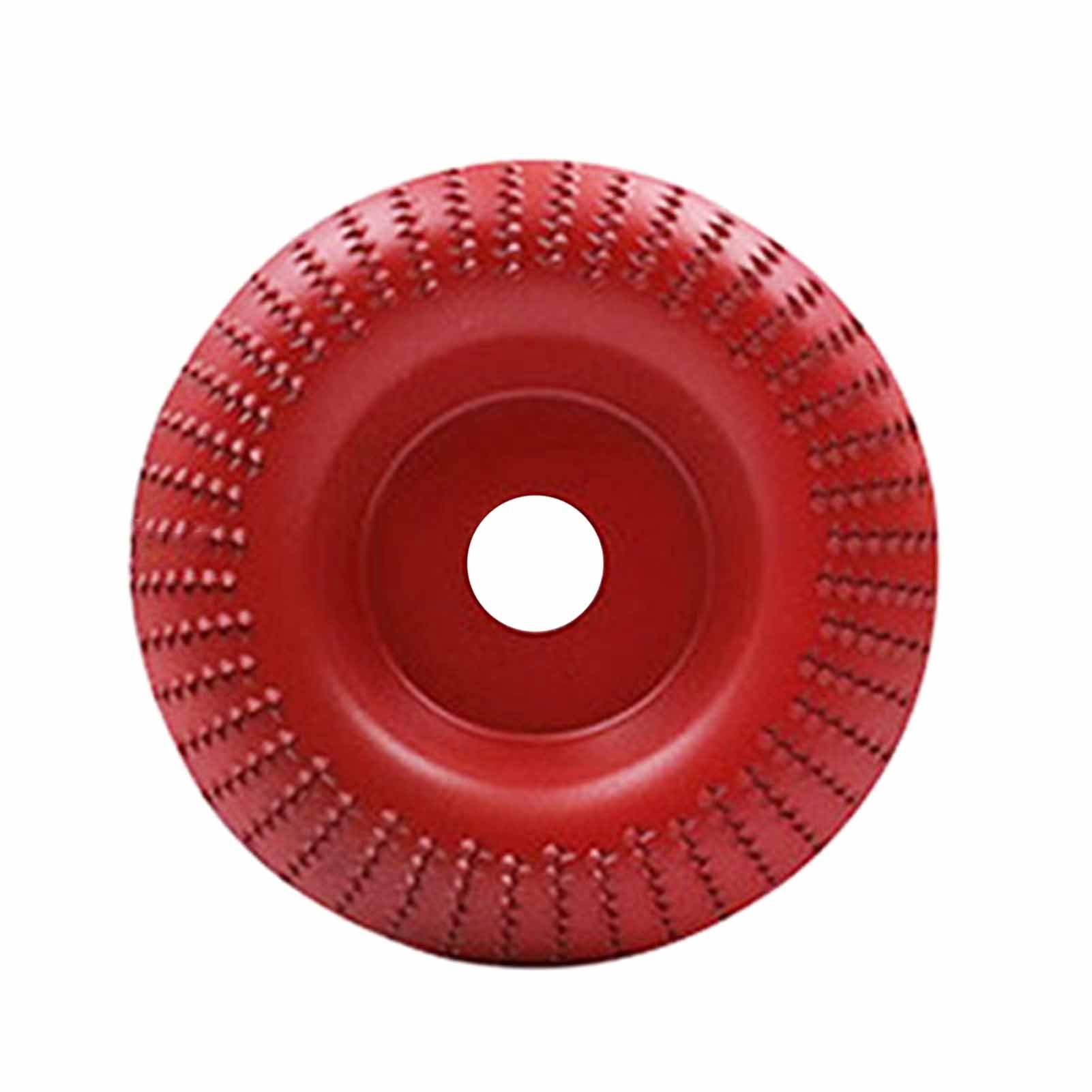 100mm Sanding Disc Curved Wear-resistant Carbon Steel Professional Carving Wheel for Woodworking