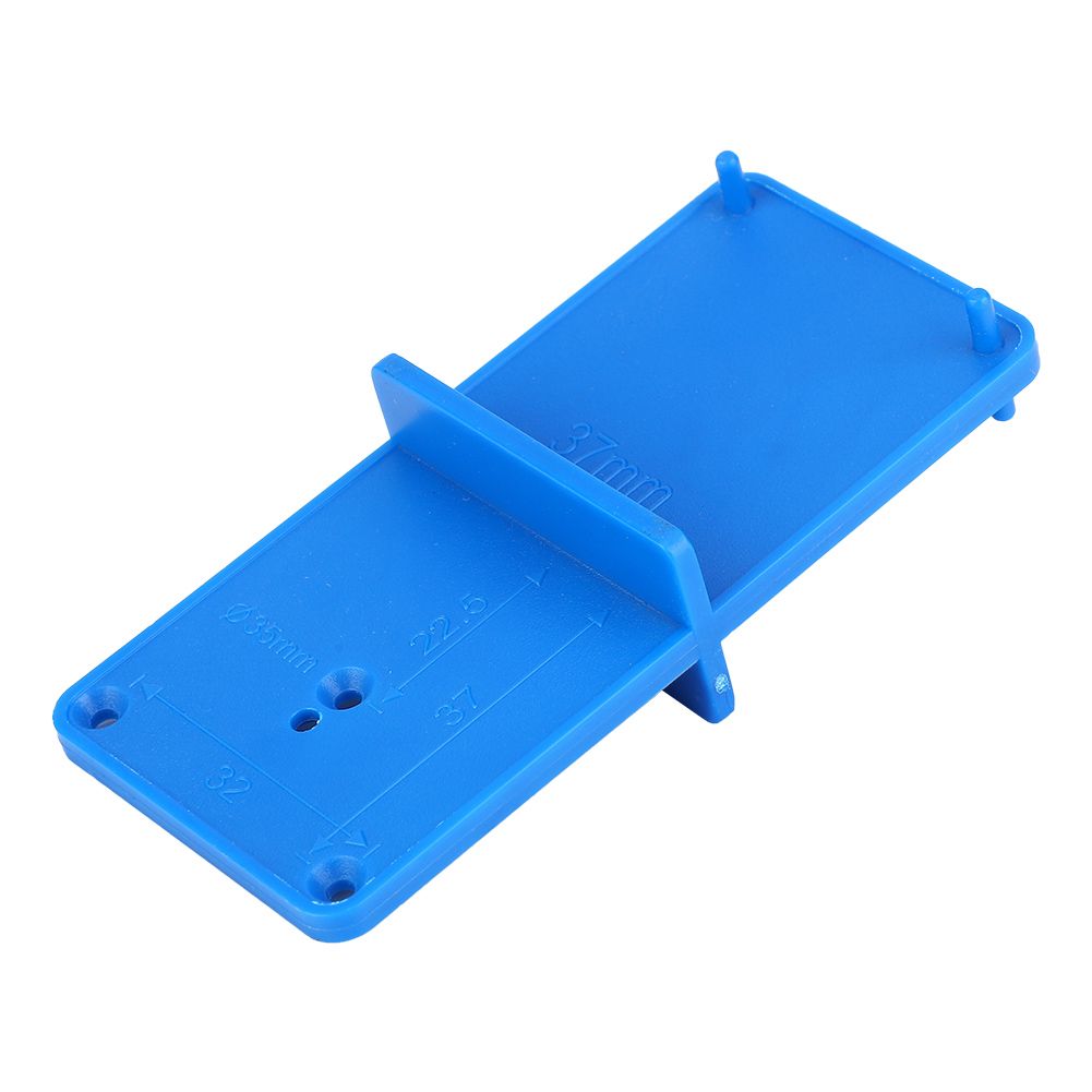 Hinge Guide Easy To Use Hole Jig Plastic 2Pcs Cabinet for Door