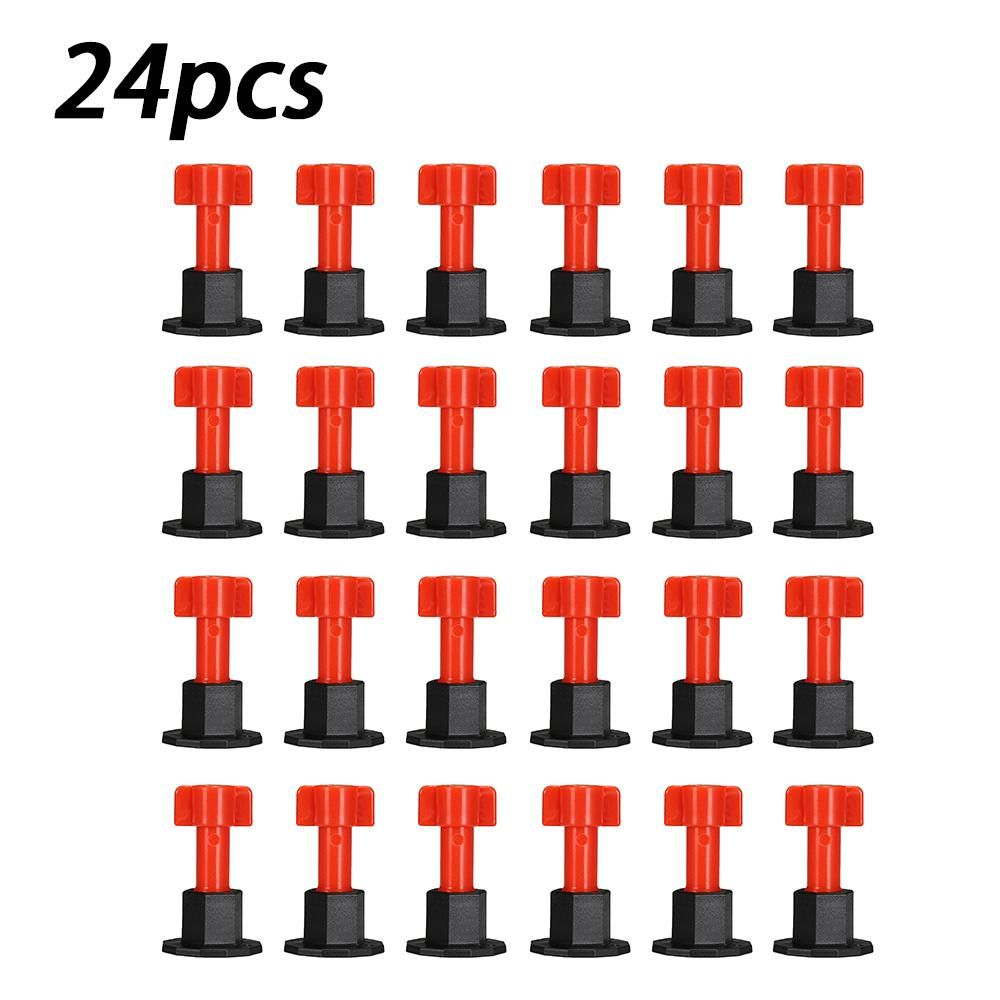 Reusable Tile Leveler Spacers with Special Wrench Tile Positioning Tool for Floor Wall Construction