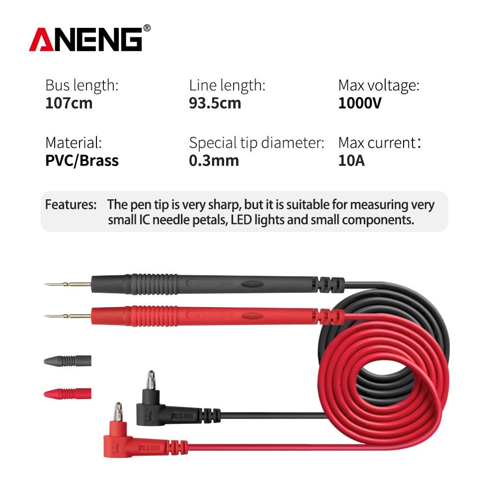 ANENG Multi-function Combination Test Cable Banana Jack Universal Meter Test Line  Multimeter Table Pen