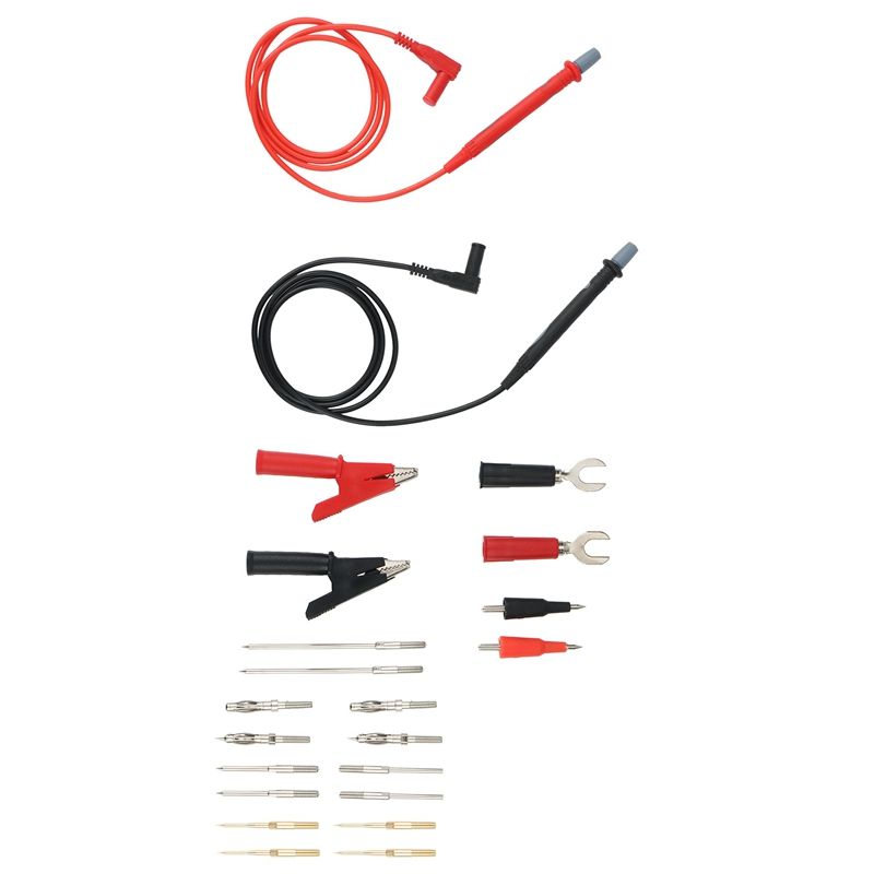 JAERBEE 22PCS Multi-Function Combination Test Cable, Rubber Plug Line, Multimeter Pen Line, Meter Rod Line