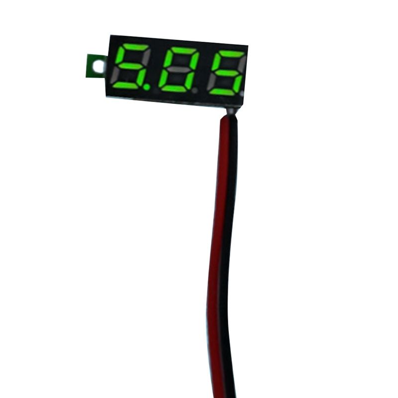 DC 2.5-30V 0.28 Inch Digital Voltmeter Voltage Meter Volt Car Green