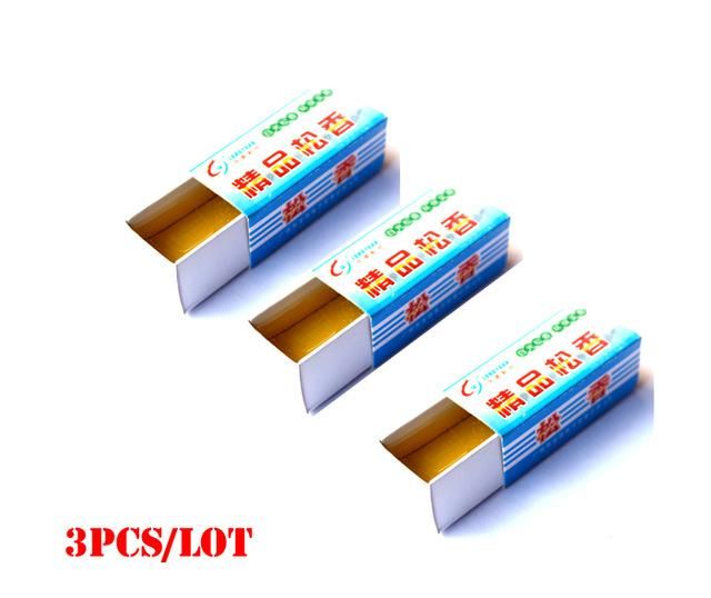 3 Pcs Carton Rosin Soldering Tin Hard Solder Soler Flux
