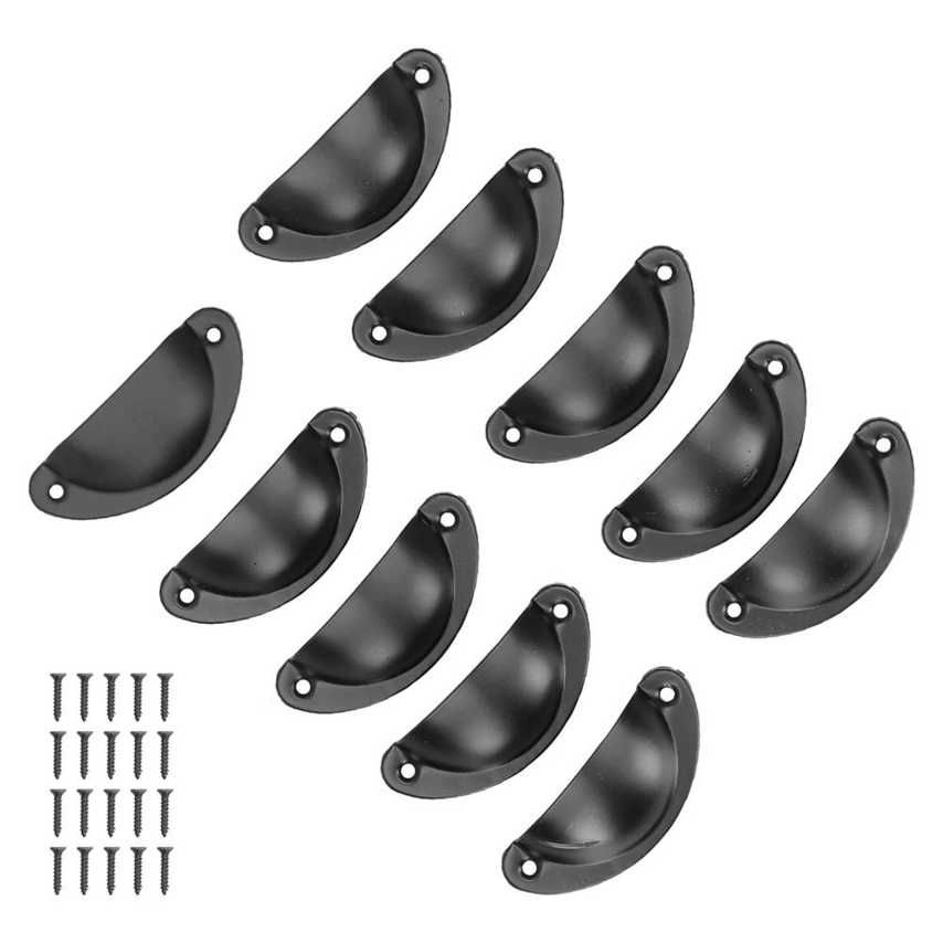 10Set Medicine Cabinet Handles Vintage Shaped Door Handle For W