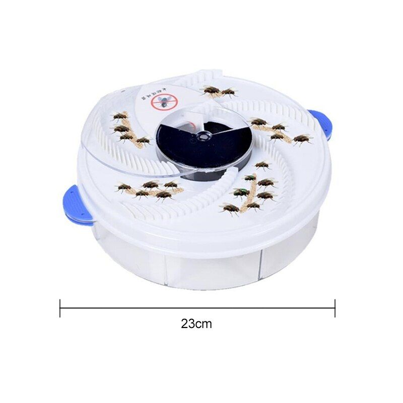 electric flycatcher Upgraded Version fly trap Saving USB Insect Pest Catching Safety Insect Pest Flytrap for Kitchen Home garden（flycatcher）