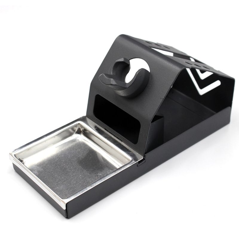 T12 Welding Solder Iron Tips Holder with Insulation Pad Wire Ball Tip