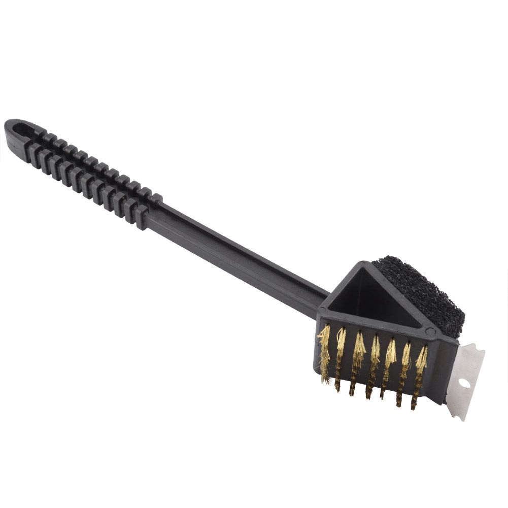Long Handle BBQ Grill Cleaning Brush Barbecue Kitchen Tool ST