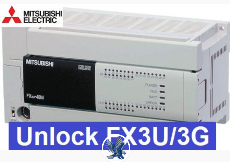 UNLOCK PLC FX3U, FX3G, FX3GA