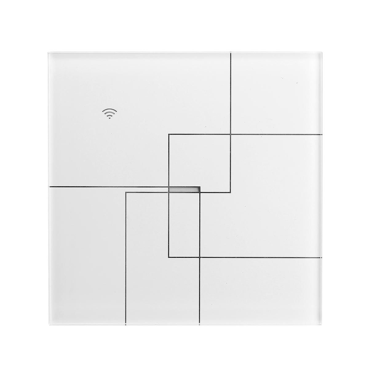 Tool parts 1 Way AC100-240V Smart Wifi Light Switch Wall Touch Switch Panel Work with Alexa Google Home