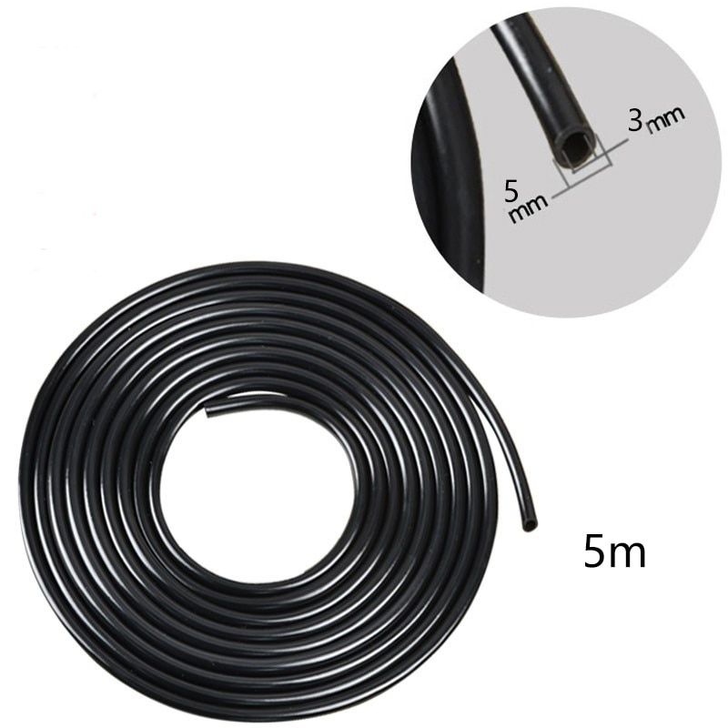 5M 4/7mm water hose automatic drip irrigation system accessories  watering device quick connector Tee cross filter drip Arrow