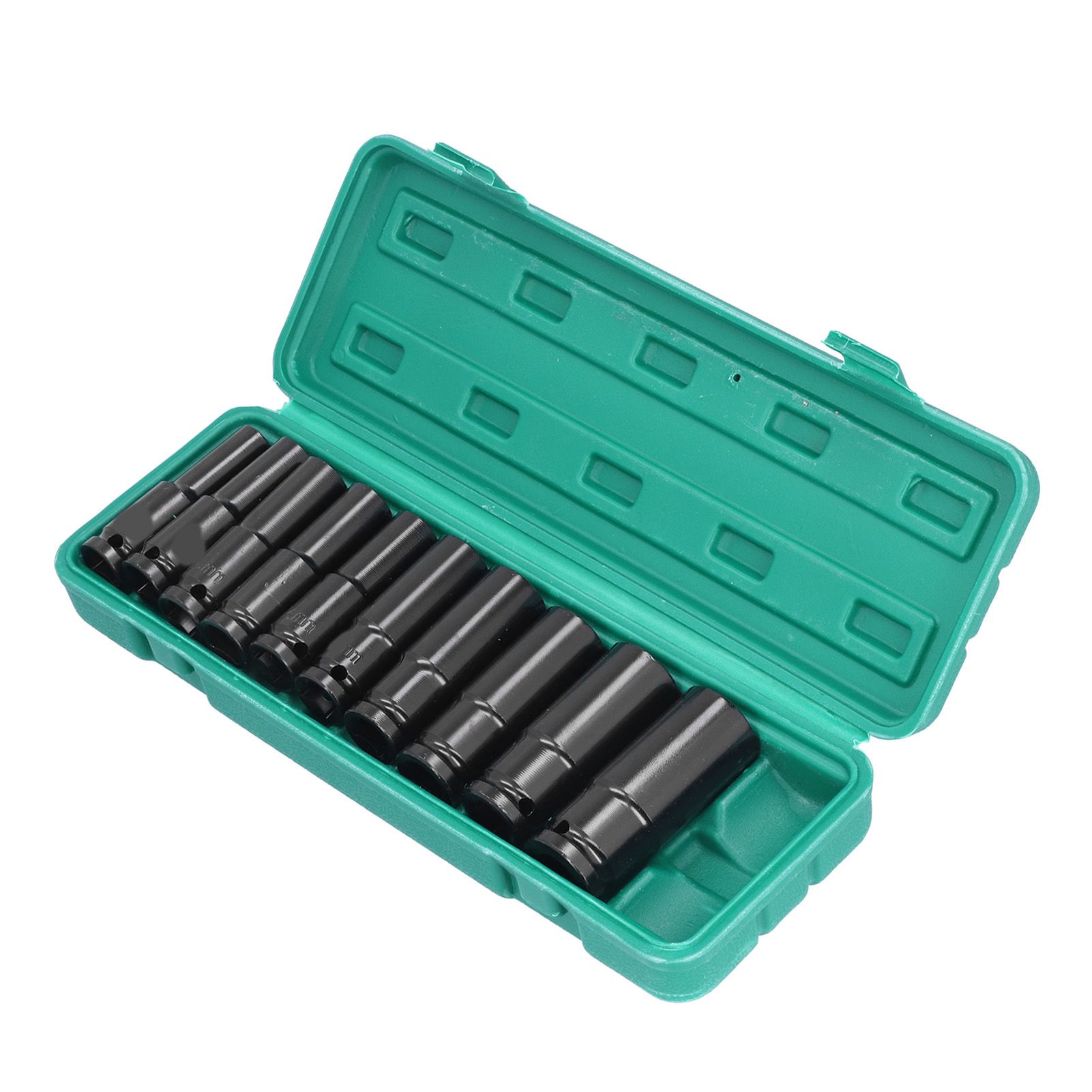 10Pcs Double Hex Impact Socket Set Manual Pneumatic Wrench For Car Repair