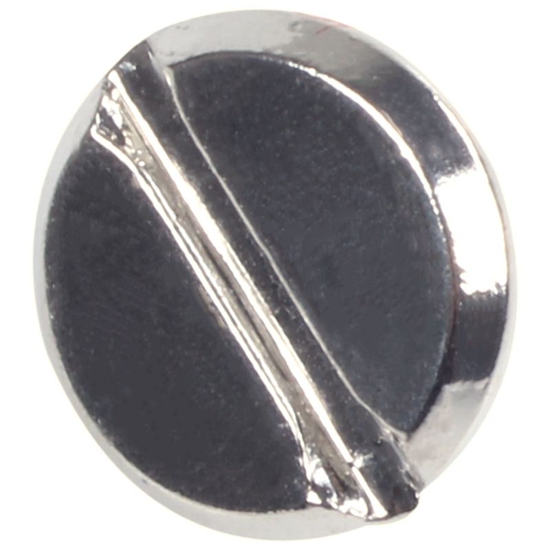 10 s Leather belt 5 x 6 mm silver screw binding