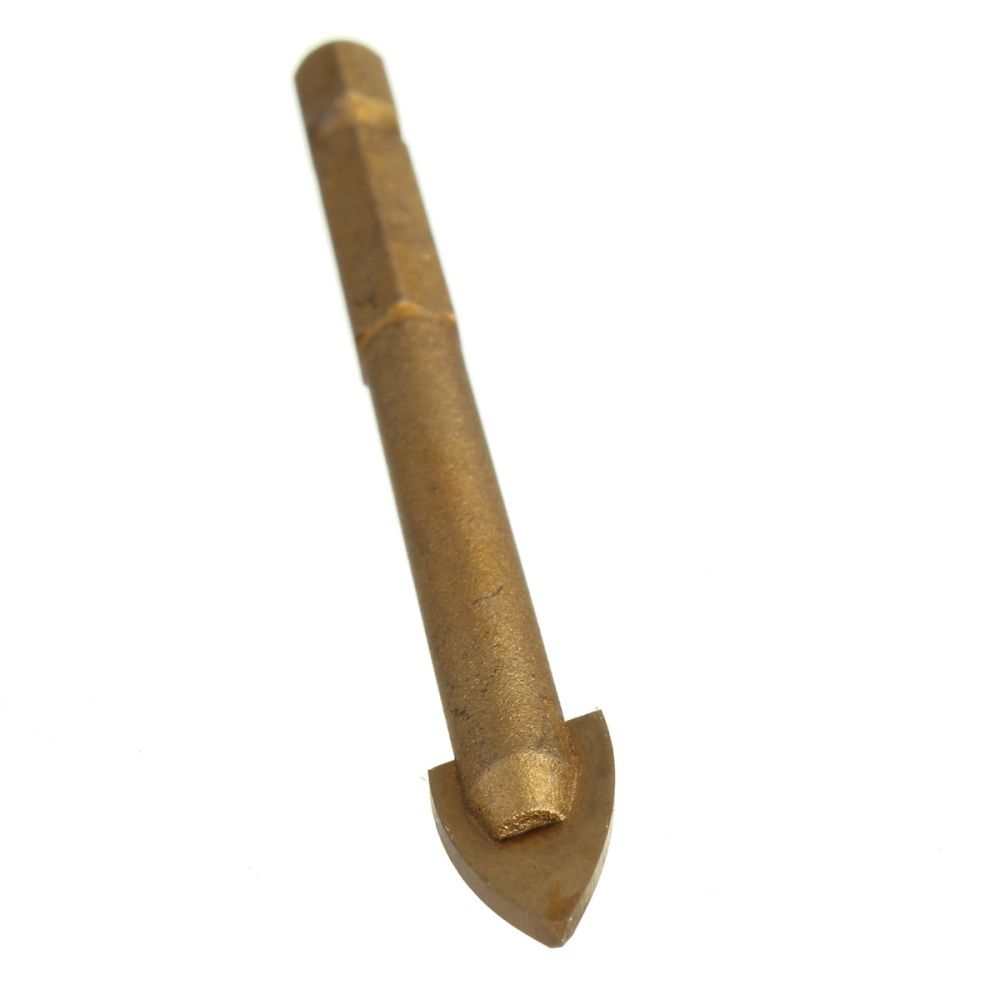 Tile Glass Drill Tungsten Carbide Tipped Bits 1/4'' Hex Shank 10mm