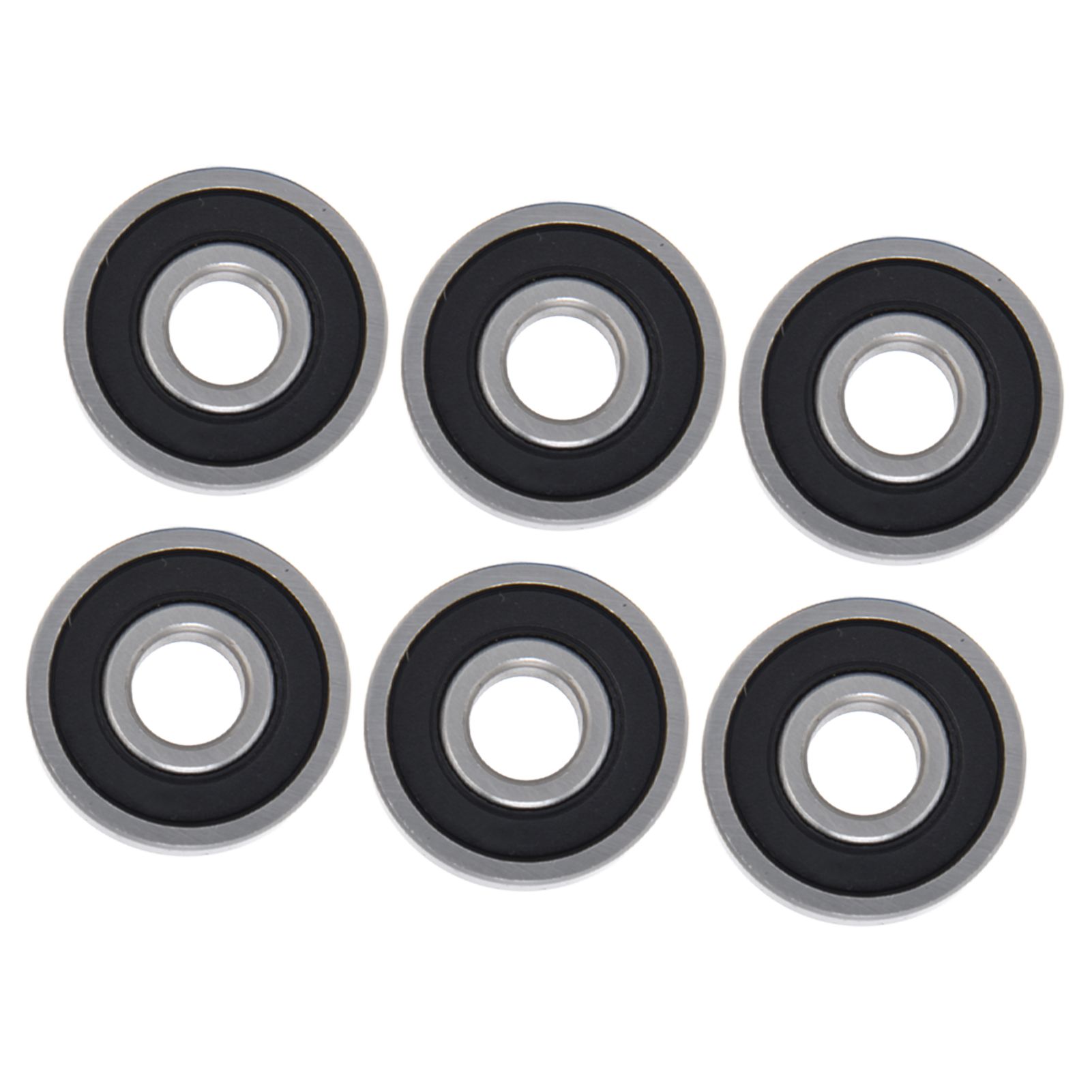 10Pcs Deep Groove Ball Bearing Rubber Seals Extra Light 629/6200/6201/6202/6203