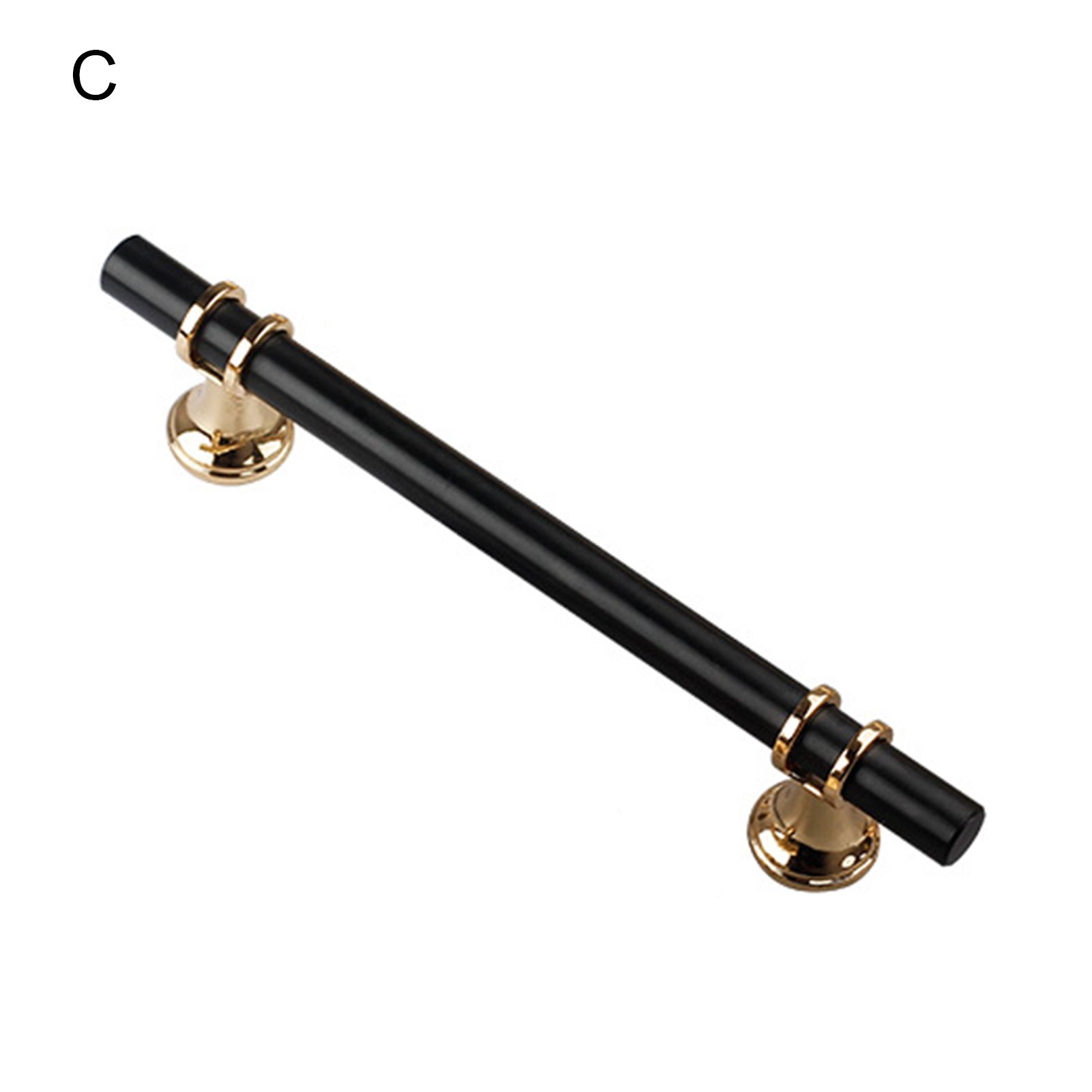 Closet Handle Wide Application Non-fading Good Hardness Solid Replaceable Drawer Pulls for Home