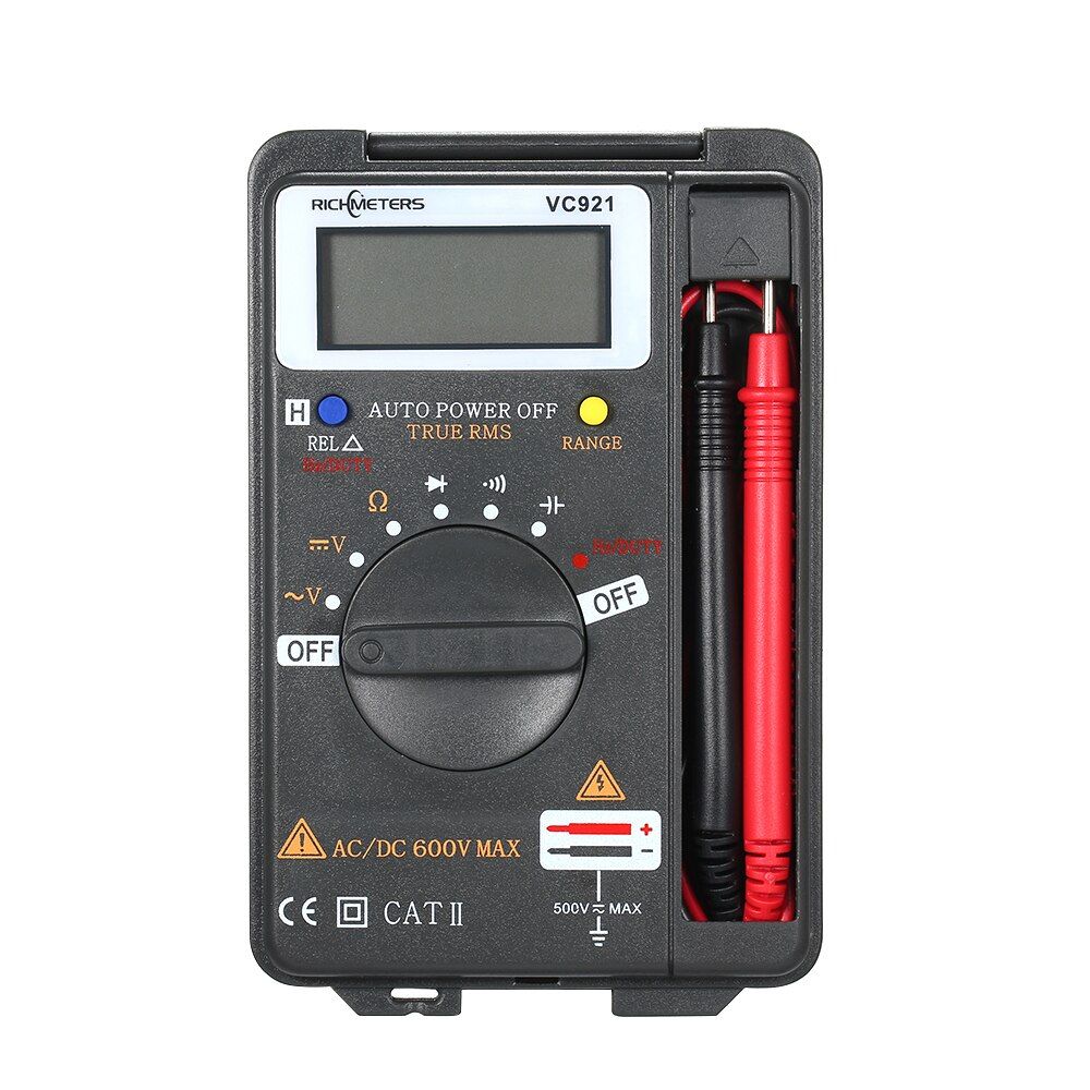 RICHMETERS RM113D NCV Digital Multimeter 6000 Counts Auto Ranging AC/DC Voltage Meter Flash Back Light Large Screen RM113A RM403