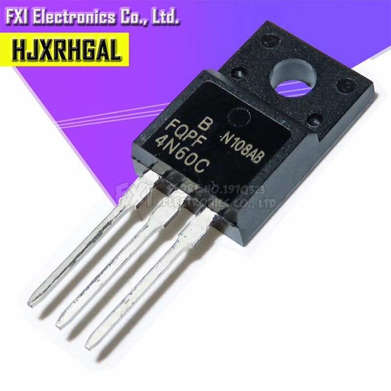 10PCS FQPF4N60C TO-220 4N60C 4N60 TO220