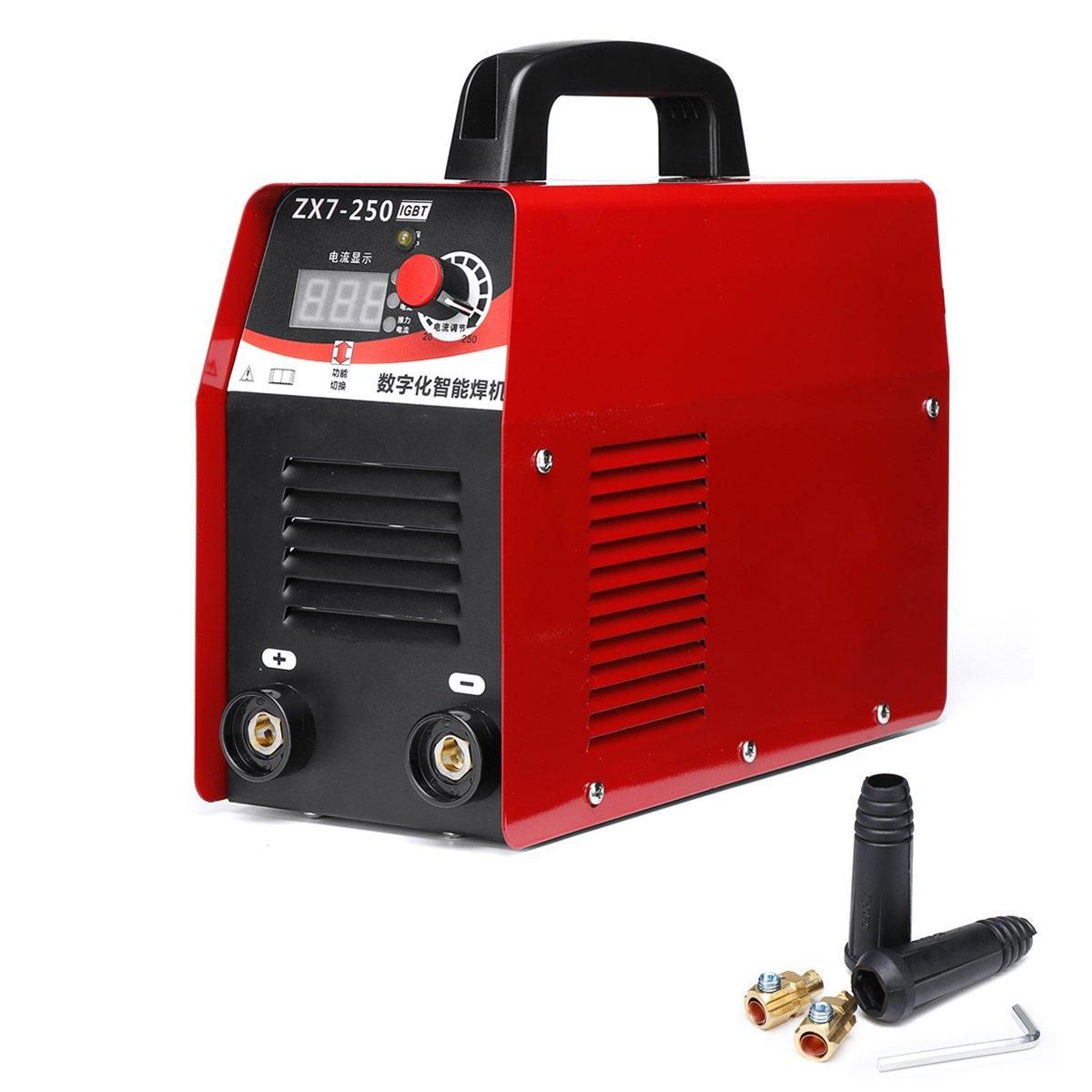 220V 9500W 10-250Amp Electric Welding Machine LCD Display MMA/Arc IGBT Inverter