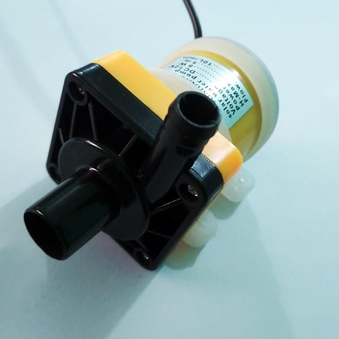 Solar Powered Brushless Magnetic Submersible Water Pump DC 12V 700L/H Fish Pond Smooth Operation Circulating Low Noise Safety