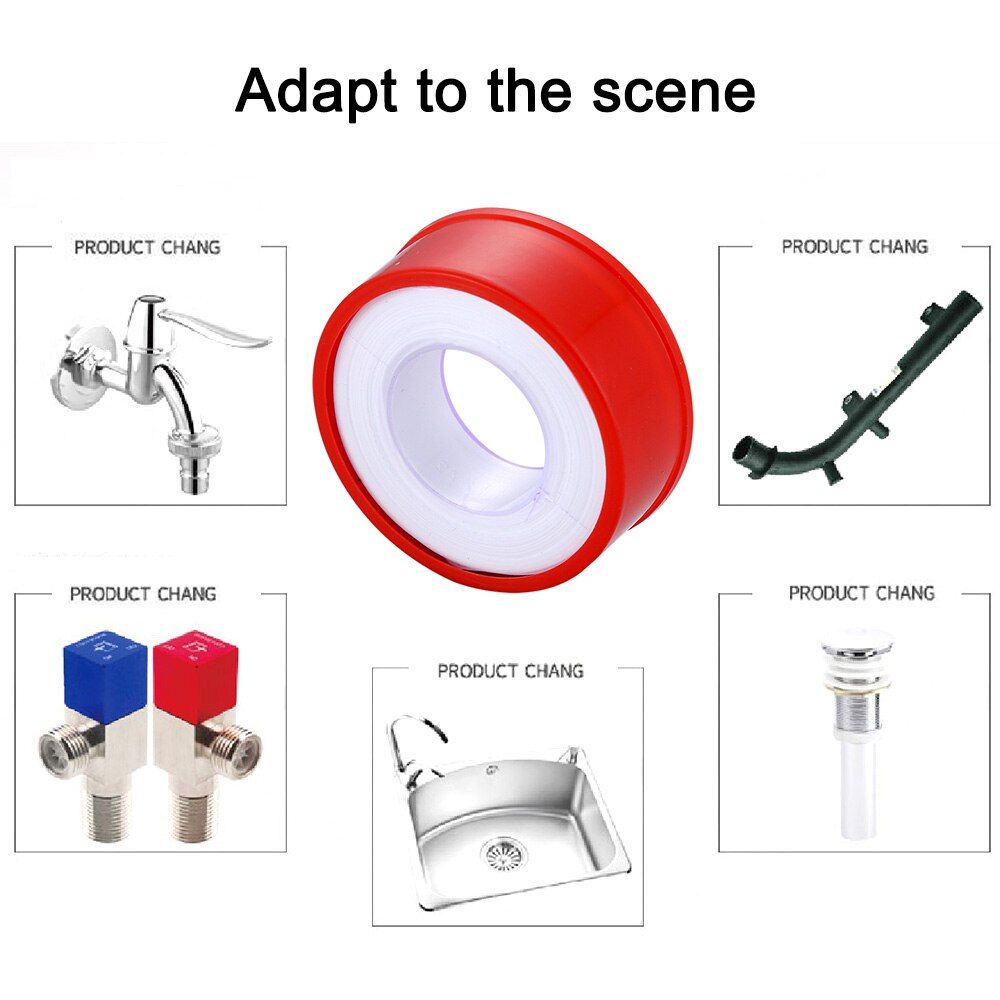 PTFE Industrial sealing tape raw material tape thread tape plumbing duct tape for faucets Shower hoses Industrial Sealant Tape