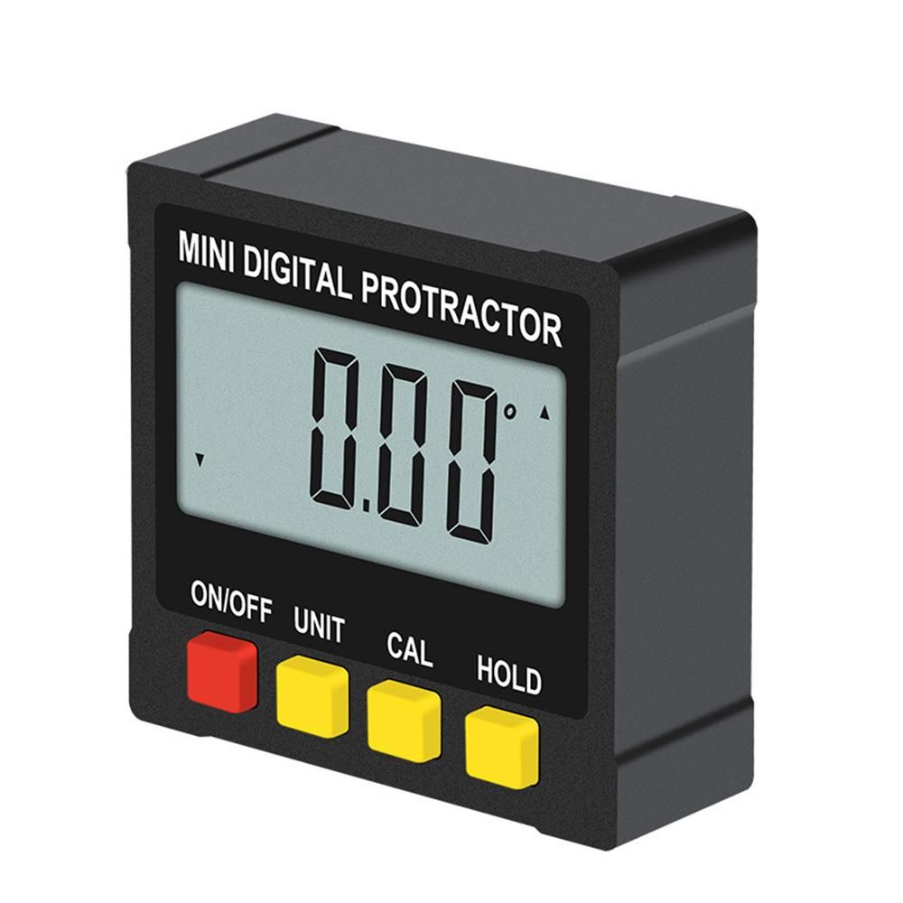 Digital Inclinometer Level 360° High-precision Measurement Level Ruler Slope Instrument Inclination Box Inclinometer Zinc Alloy