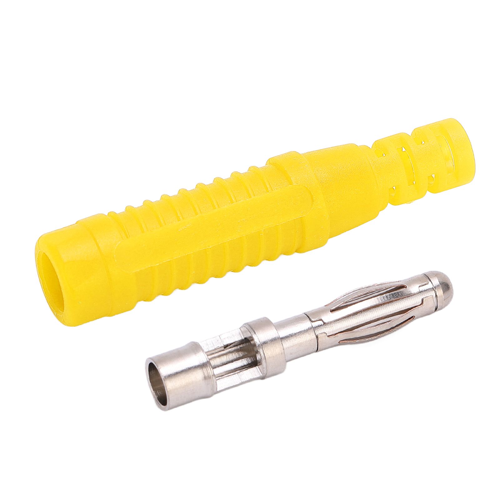 10pcs Metal Banana Plug PA Insulated Socket Male Connector with Housing 5 Colors