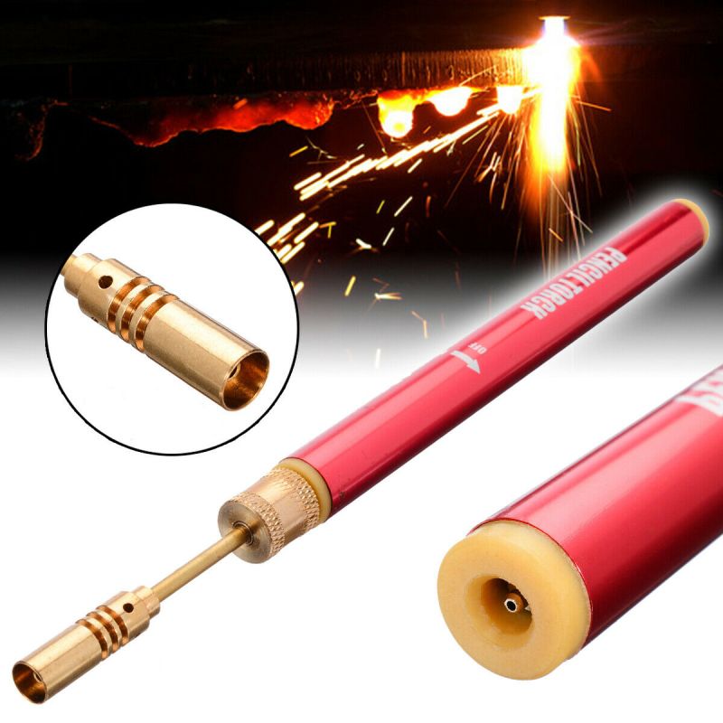 Soldering Pen Gas Blow Tool Welding Torch Mini Welding Iron Cordless Welding Pen Burner For Hot Cutting Tools Safe and Durable