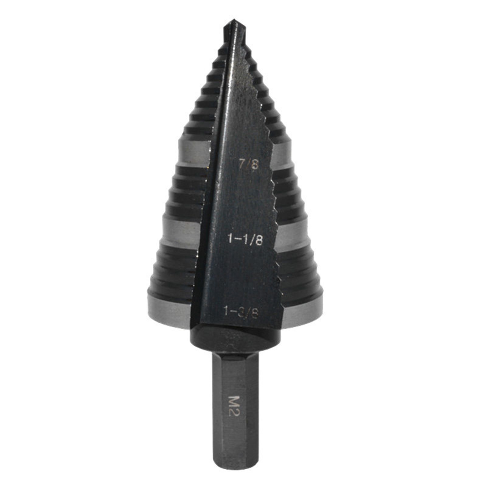 Drill Bit Long Lasting Universal Step Drill Bits Wood Metal Drilling Tools