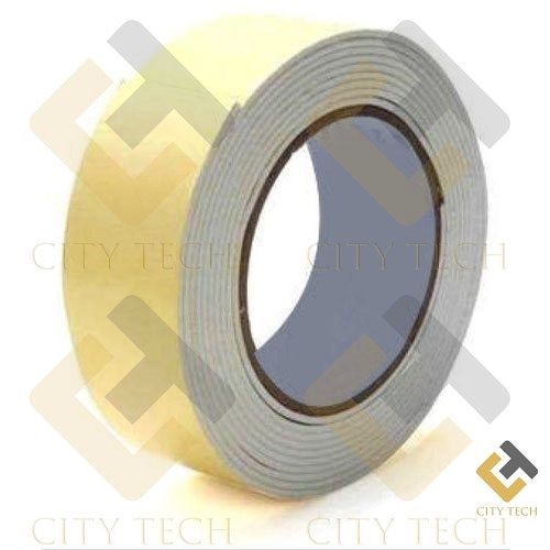 Double Side Gum Foam Tape White Color 2″ Inch Both Side Gum Foam Tape Heavy Duty Double Sided Gum Foam Tape White Color For DIY Craft Gum Tape