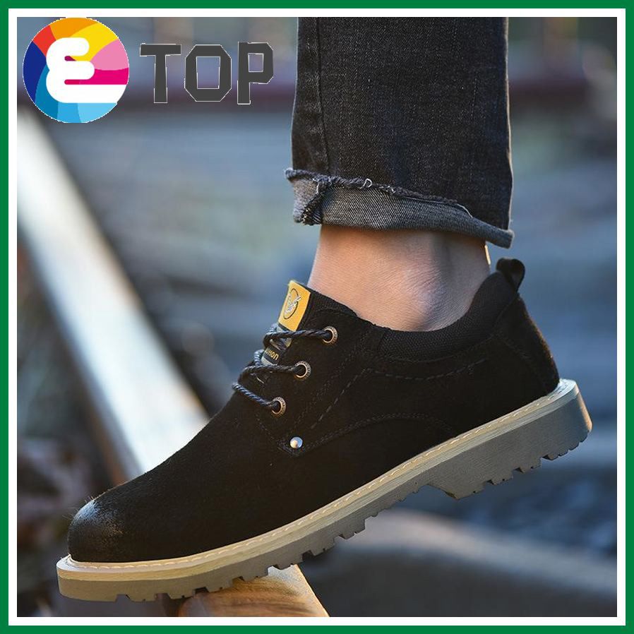 Fashion Work Safety Boots Anti-smashing and puncture-proof shoes Summer breathable and deodorant lightweight safety shoes Welders work shoes Steel toe boots