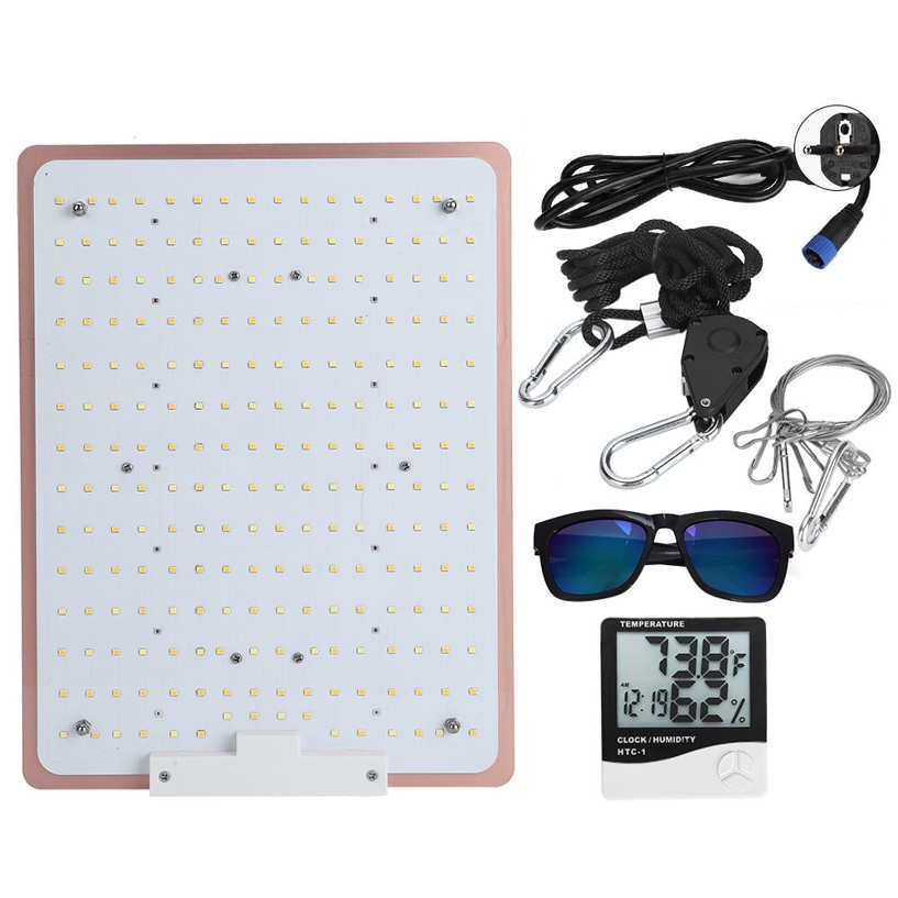 Buy Ying 105W LED Grow Light with Thermo‑Hygrometer Garden Greenhouse Accessory 100‑277V