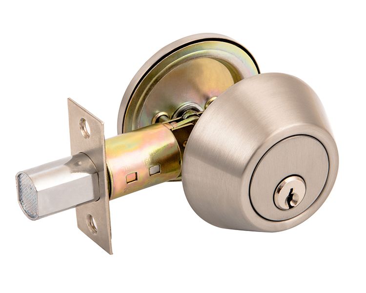 Deadbolt Security Lock One Side Key One Side Knob Door Lock AC - Door Bottom Sealing Strip