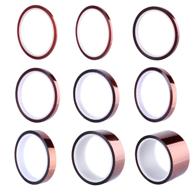 Thermal Insulation Tape Insulation Tape 30m Length Gold BGA Tape Thermal Heat Insulation Tape High Temperature Resistant Tape