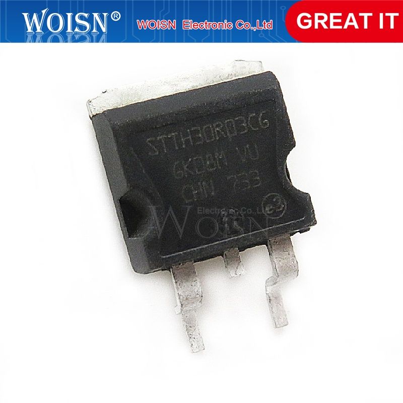 5pcs/lot STTH30R03CG STTH30R03 30R03 TO-263 300V 30A new  In Stock