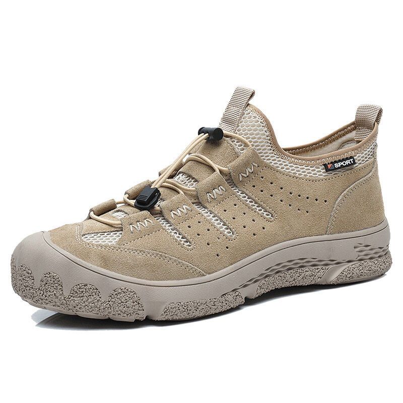Work safety shoes men's breathable anti-smashing anti-puncture steel toe cap safety shoes construction site protective boots
